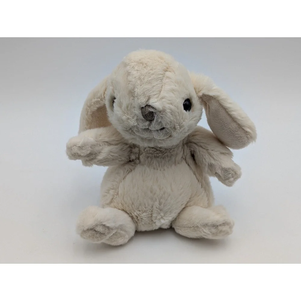 Dilly Dudu Rabbit Plush Bunny 6‎ Inch Cream Stuffed Animal Toy